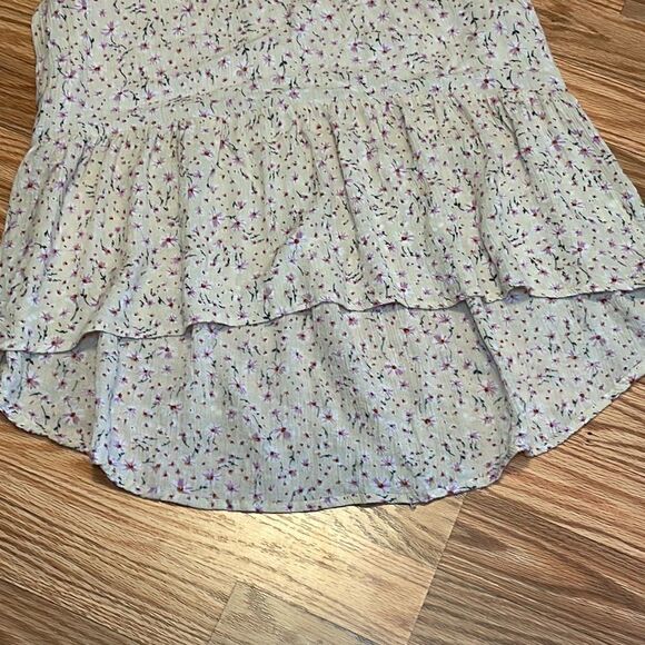 Floral Peplum Top, longer back - Picture 3 of 5